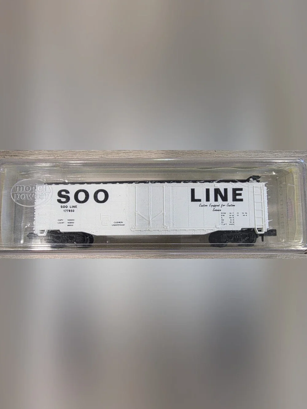 Model Power N Scale Soo Line 50' Refigerator Car